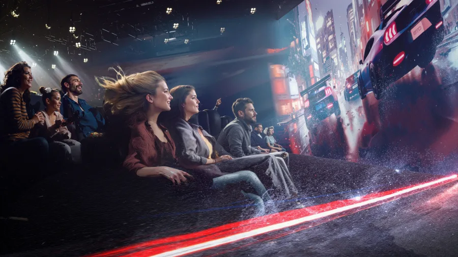 4D thrill ride